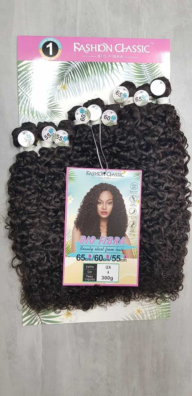 Cabelo Orgânico Bio Fibra Lindona Fashion Classic 300G