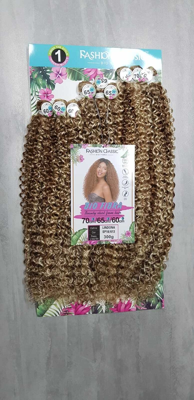 Cabelo Bio fibra lindona - Fashion line ( sp18/613) - Perucas para Fantasia  - Magazine Luiza