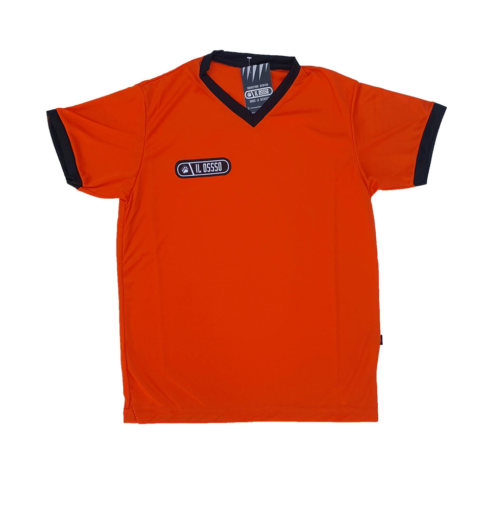 Remera entrenamiento niño naranja