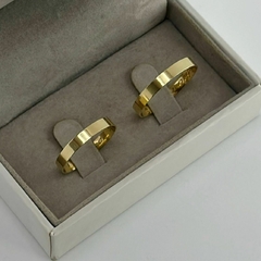 ALIANÇA 3MM - OURO 18K. ♡ C022