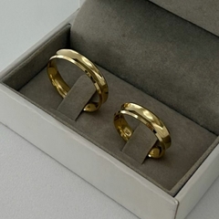 ALIANÇA 5MM - OURO 18K. ♡ C021 - comprar online