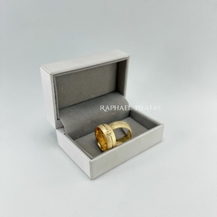 ALIANÇA 7MM - BANHO OURO 18K. ♡ C050 - comprar online