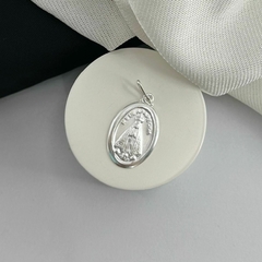 Pingente Oval - Medalha Nossa Senhora