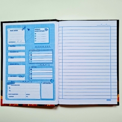 Caderno Brochura Univ CD 80fls Bege Pixar São Domingos - Welban