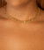 Chocker elos groumet 3x1 dourado