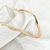 Chocker fita larga dourado - comprar online