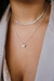 Chocker fita e zircs. prata - comprar online