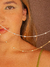 Chocker bolinhas ovais prata - comprar online