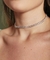 Chocker elos groumet grosso prata