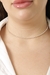 Chocker bolinhas prata