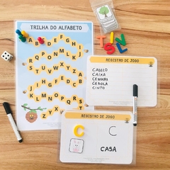 Recurso didático para crianças utilizando o jogo Trilha do alfabeto 2.0