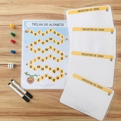 Jogo trilha do alfabeto!, Proposta lúdica para trabalhar o alfabeto, com o  objetivo de reconhecer e nomear as letras, conhecer a ordem alfabética., By Educar para transformar