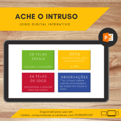 Jogo Digital: Ache o Intruso na internet