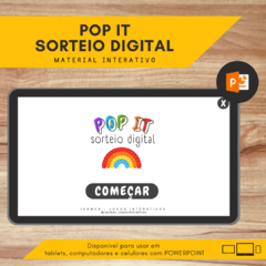 POP IT - Sorteio Digital - Alfabeto - comprar online
