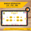 Sorteio Digital: BINGO dígrafos - LH / CH / NH