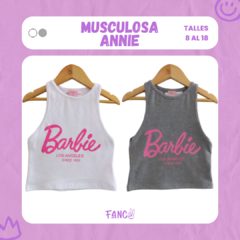 Musculosa Annie Barbie