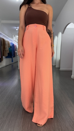 Calça Pantalona Summer Laranja na internet