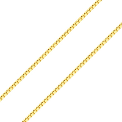 Corrente veneziana 70cm banhada a ouro 18k