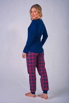 0316 Pijama Australia flanela - comprar online