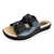 Chinelo Birken Slide Feminino Couro Confortável Comfortflex