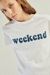 Remera WEEKEND marino