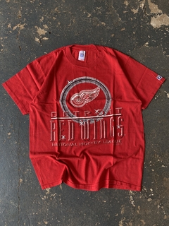 Camiseta Vintage 1993 Detroit Red Wings - G