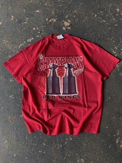 Camiseta Vintage 1998 NHL Champions Red Wings - GG