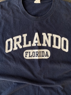 Camiseta Muscle Orlando - G - Andino Vintage & Upcycle