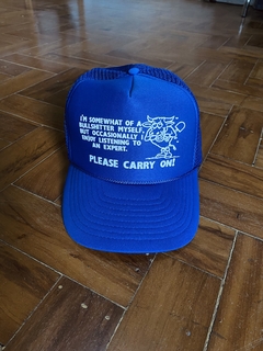 Boné Trucker “Please carry on”