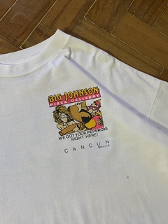 Camiseta Vintage Big Jonhson Pizza Delivery - GG - loja online