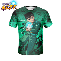 Camisa Mangá Yusuke Urameshi - Reigan