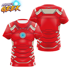 Camisa Uniforme Iron Man - Classic