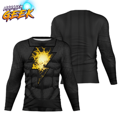 Camisa Manga Longa Uniforme Raio - Dark