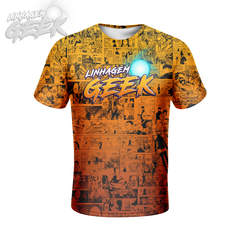 Camisa Exclusiva Linhagem Geek - Orange
