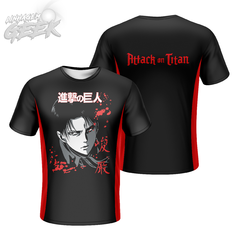 Camisa Black - Levi Ackerman