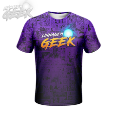 Camisa Exclusiva Linhagem Geek - Purple