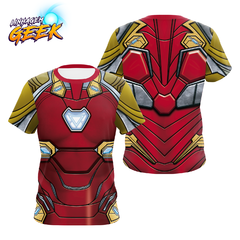 Camisa Uniforme Iron Man