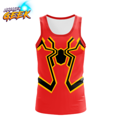 Camiseta Regata - Logo Spider Man Aranha de ferro