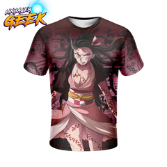 Camisa Mangá Nezuko Kamado - V.3