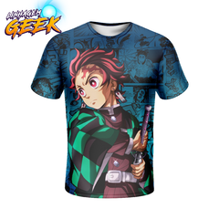 Camisa Mangá Tanjiro Kamado - V.2