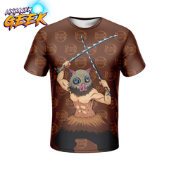 Camisa Inosuke Hashibira - Demon Slayer