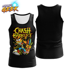 Camiseta Regata - Crash Bandicoot