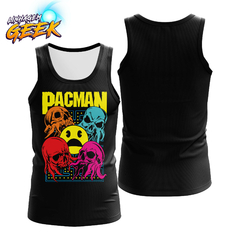 Camiseta Regata - Pacman