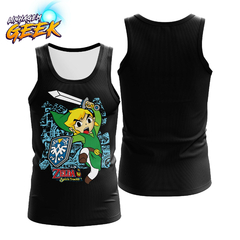 Camiseta Regata - Zelda Spirit Track's