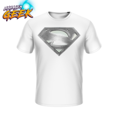 Camisa Uniforme Superman - White