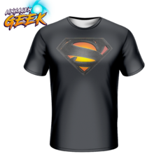 Camisa Uniforme Superman - Black