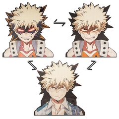 Bakugo - My Hero Academia (Sticker 3D)