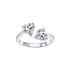 Anel Two Hearts 2.0ct.