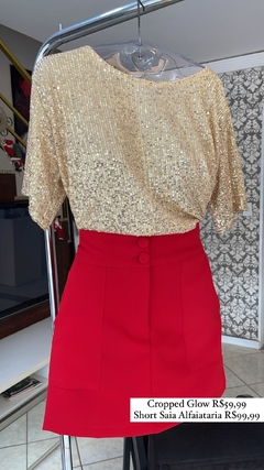 Short saia de alfaiataria - loja online