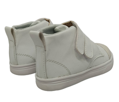 ZAPATILLA BLANCA CON VELCRO ART JOSEFINA - CALFAS